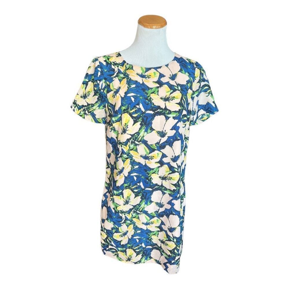 Womens J Crew Floral Print Sheath Dress - Sz 6